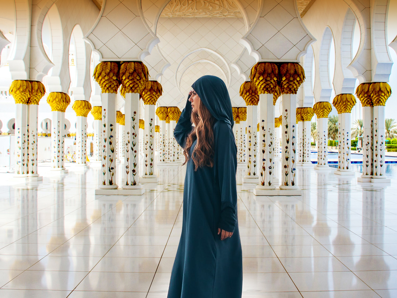 Step into Serenity at Sheikh Zayed Grand Mosque – Where Tradition Meets Grandeur