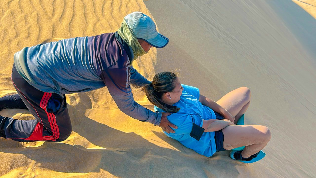Sand Sliding