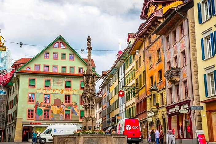 Lucerne City Tour Private Walking Tour with Lake Cruise