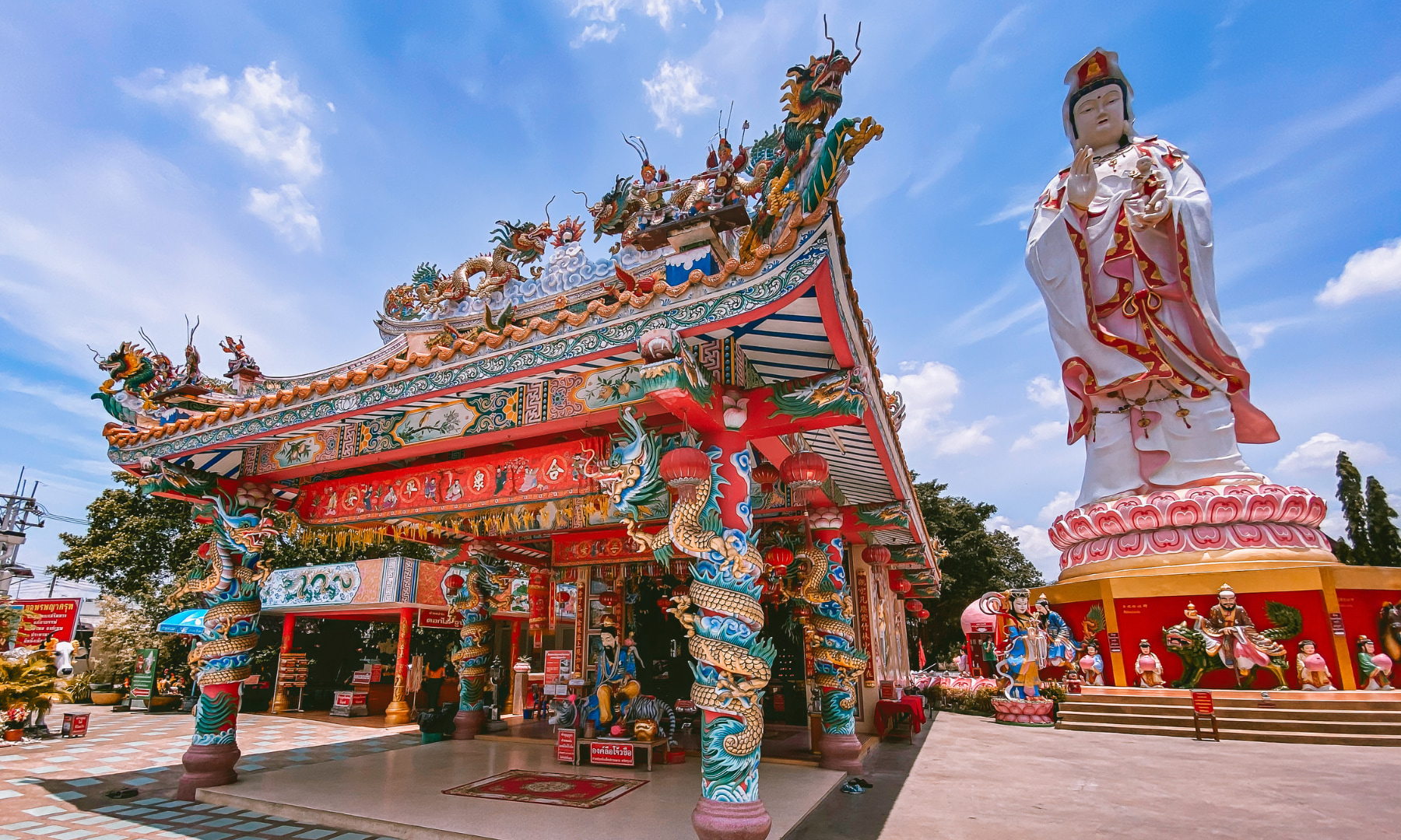 "Savoy" 3 Great Thai Lunch + Wishes Come True 3x Faster!? Popular Power Spot Pink Ganesha by Panda Bus (AC1P)