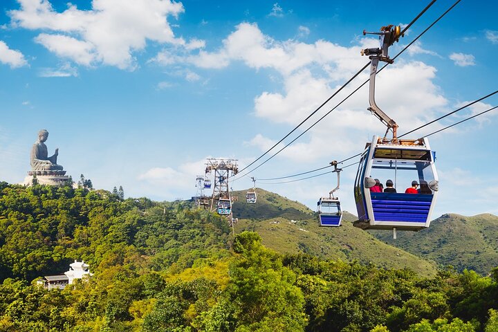 香港: 大嶼山 大佛, 昂坪360纜車, 品嚐寶蓮寺齋菜, 祈福一天遊