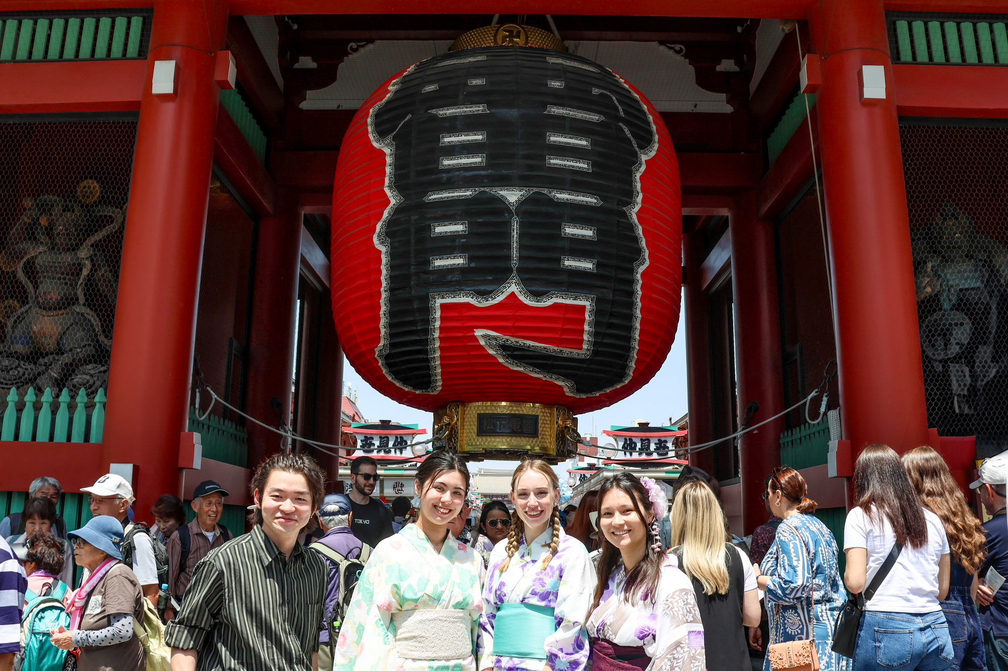 Explore Asakusa Traditions and Food in a Kimono