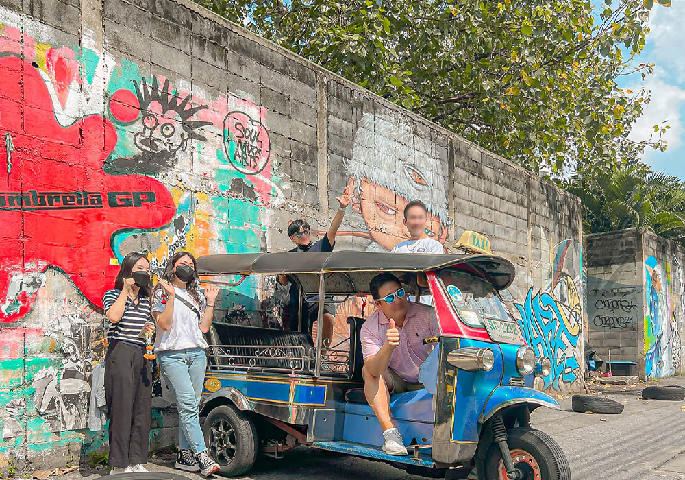 Bangkok walking half day tour Romantic city small alley 