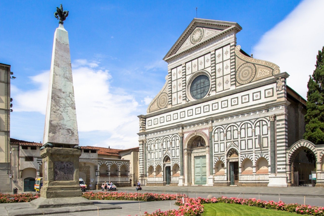 Immerse yourself in the beauty of the Basilica di Santa Maria Novella, where history and art converge in perfect harmony
