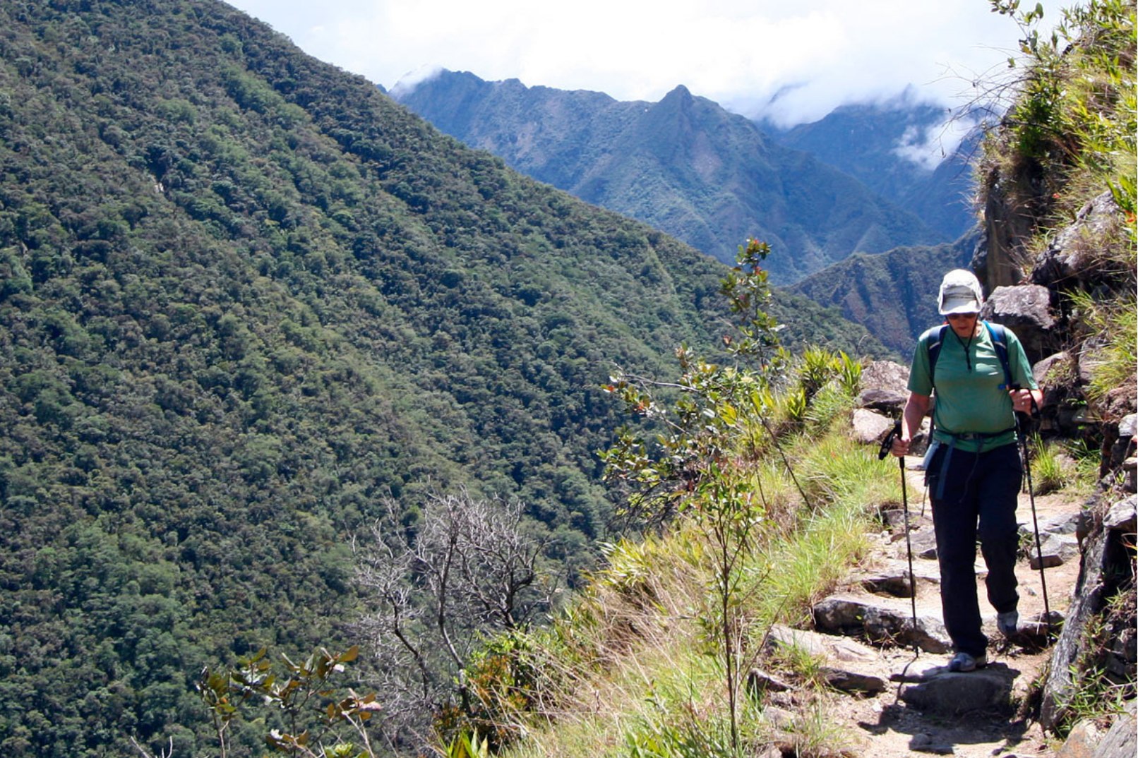 Hiking to Machu Picchu