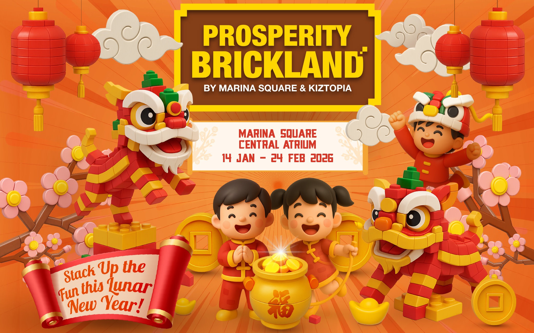 Prosperity Brickland by Marina Square and Kiztopia