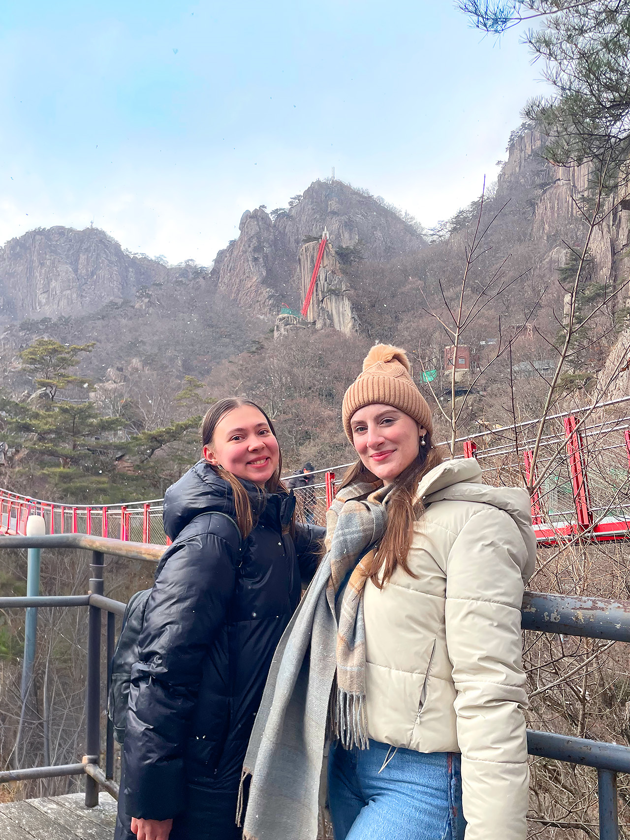 📸 韓國最令人印象深刻的冬季攝影景點之一。