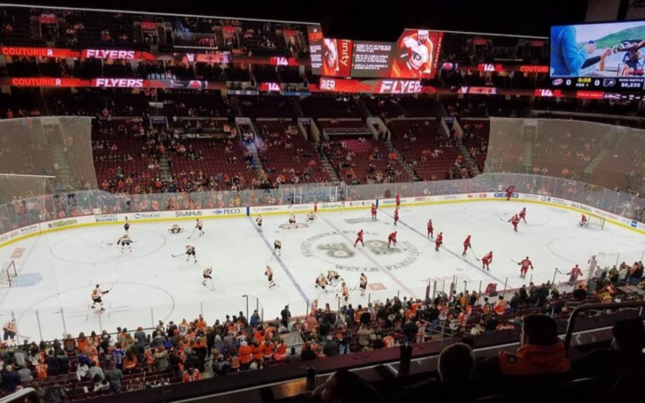 Philadelphia Flyers Ice Hockey Game at Wells Fargo Center