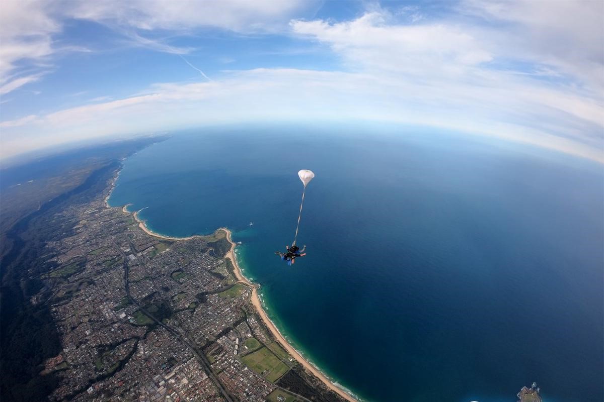 臥龍崗高空跳傘體驗（雪梨出發）