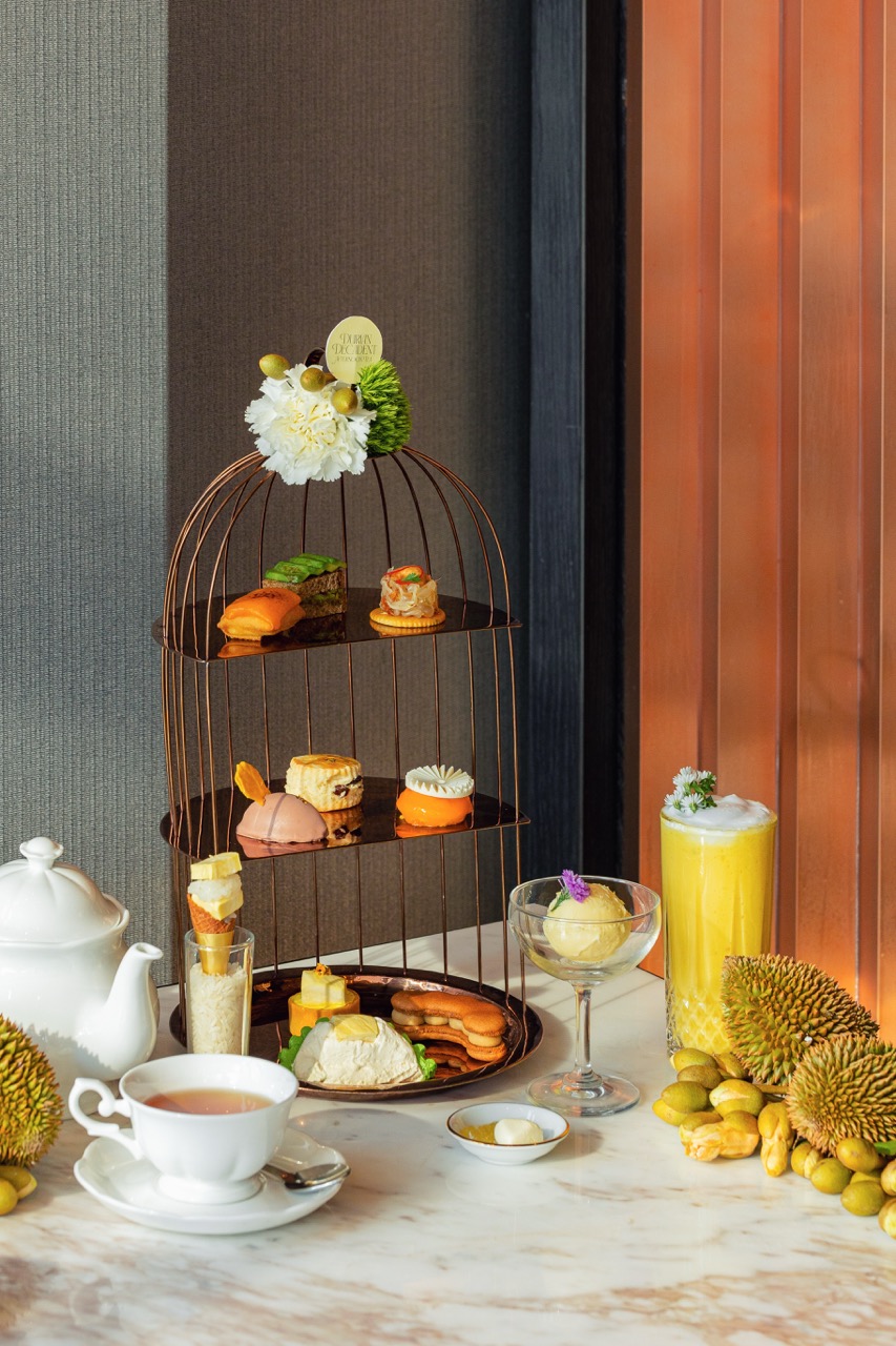 下午茶，曼谷素坤逸凱悅酒店 (Hyatt Regency Bangkok Sukhumvit) 大堂酒廊