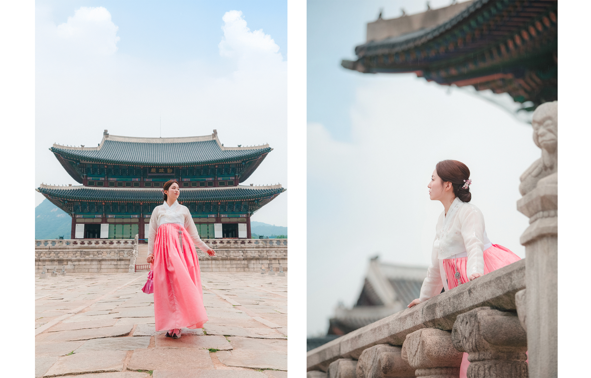 Traditional Hanbok Photoshoot at Gyeongbokgung Palace | Seoul