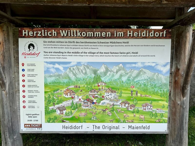 Heidi World Day Trip Private Tour from Zurich