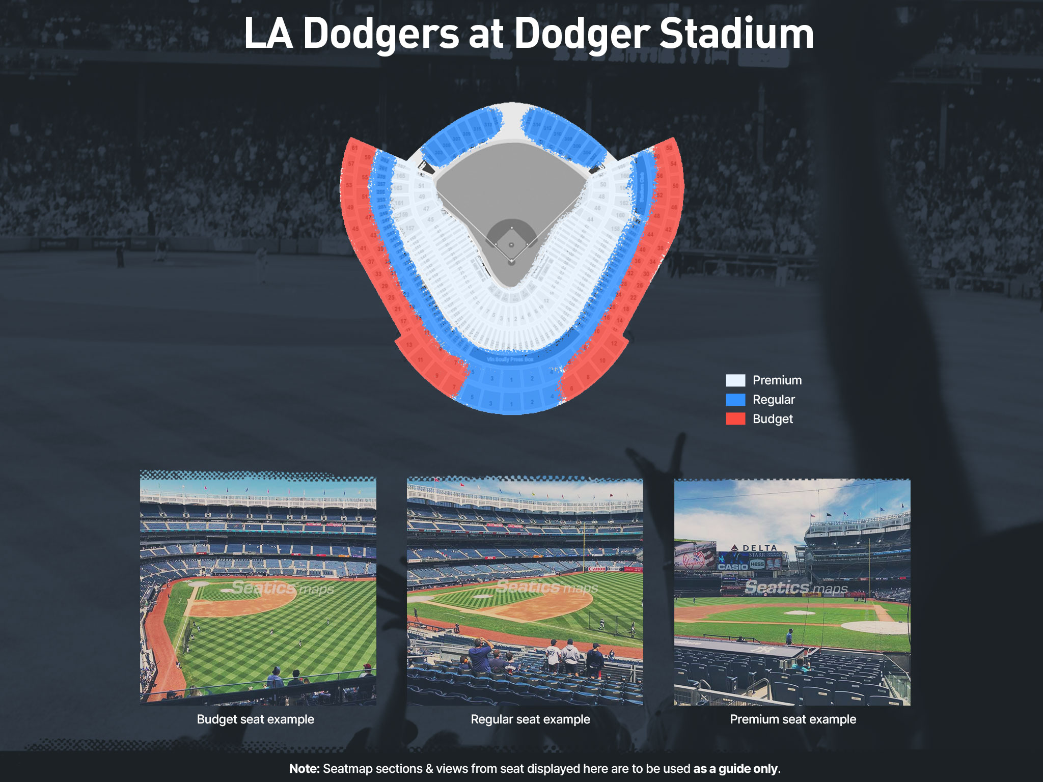 Los Angeles Dodgers Baseball Game Ticket at Dodger Stadium