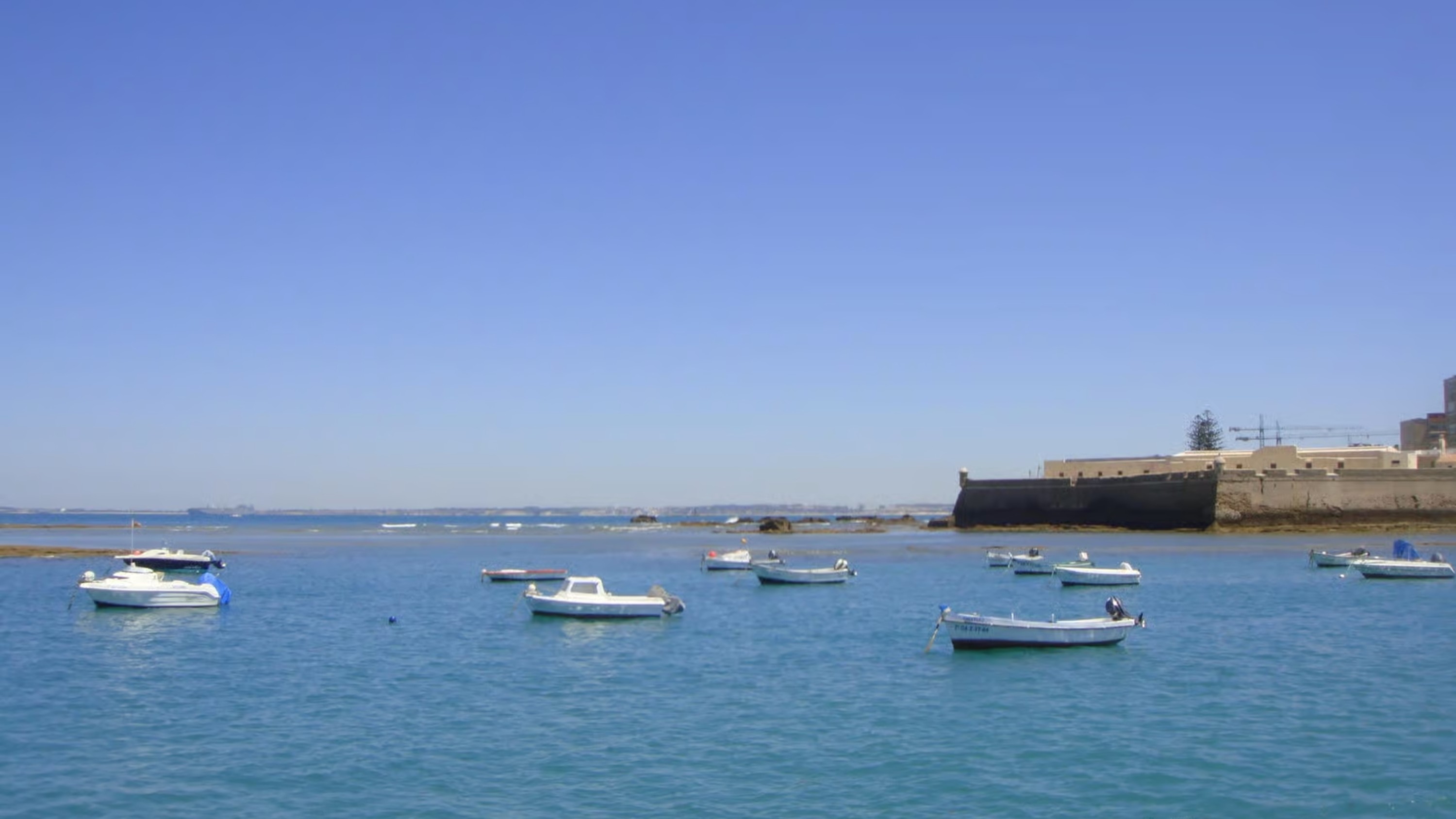 Viewing shipyards and naval repair docks, showcasing Cadiz’s maritime industry heritage