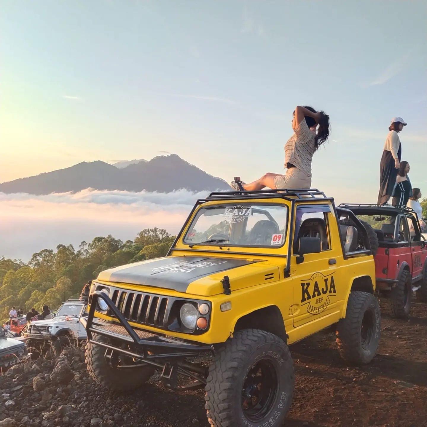 巴厘島烏布Dayclub & 巴杜爾火山日出觀賞四驅吉普車探險之旅