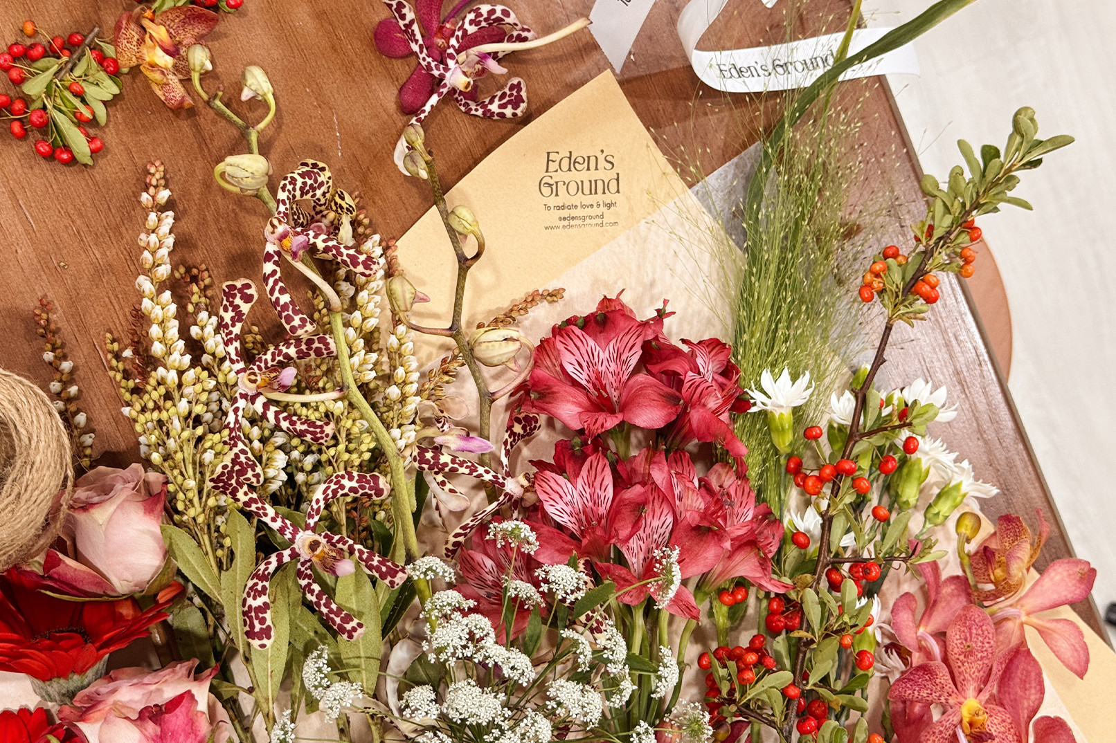 Seasonal Fresh Floral Workshop in Joo Chiat by Eden's Ground
