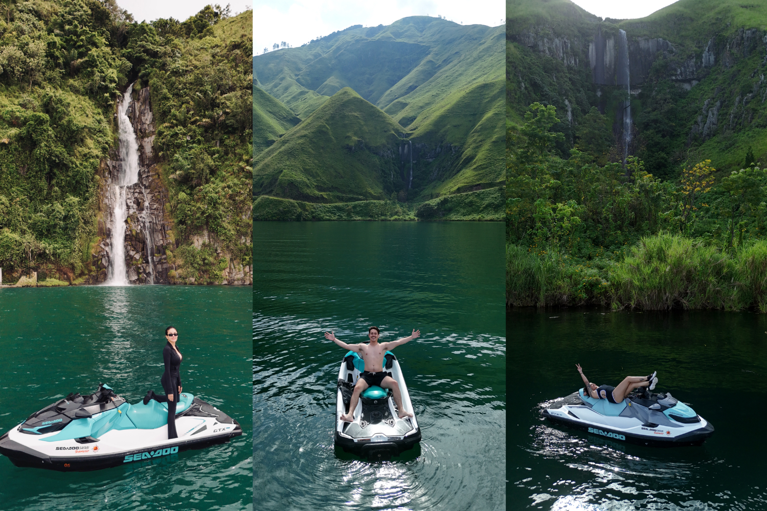 seadoo safari samosir lake toba