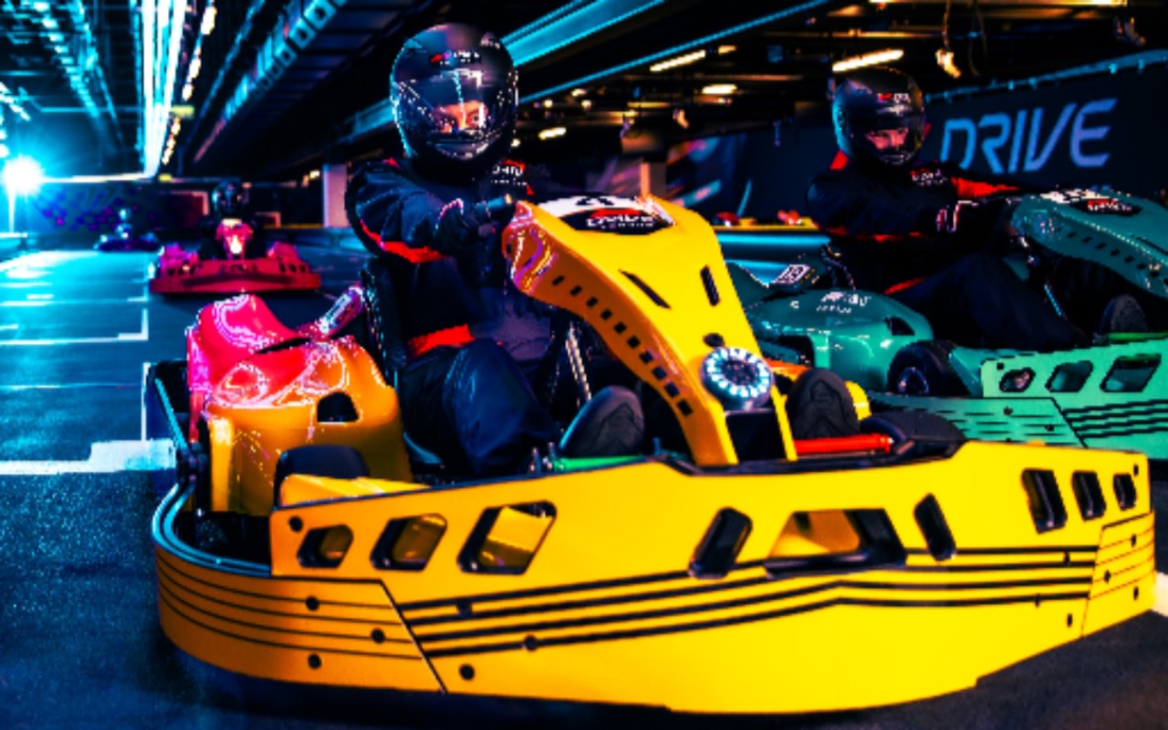 Formula 1 karting experience at Tottenham Hotspur Stadium