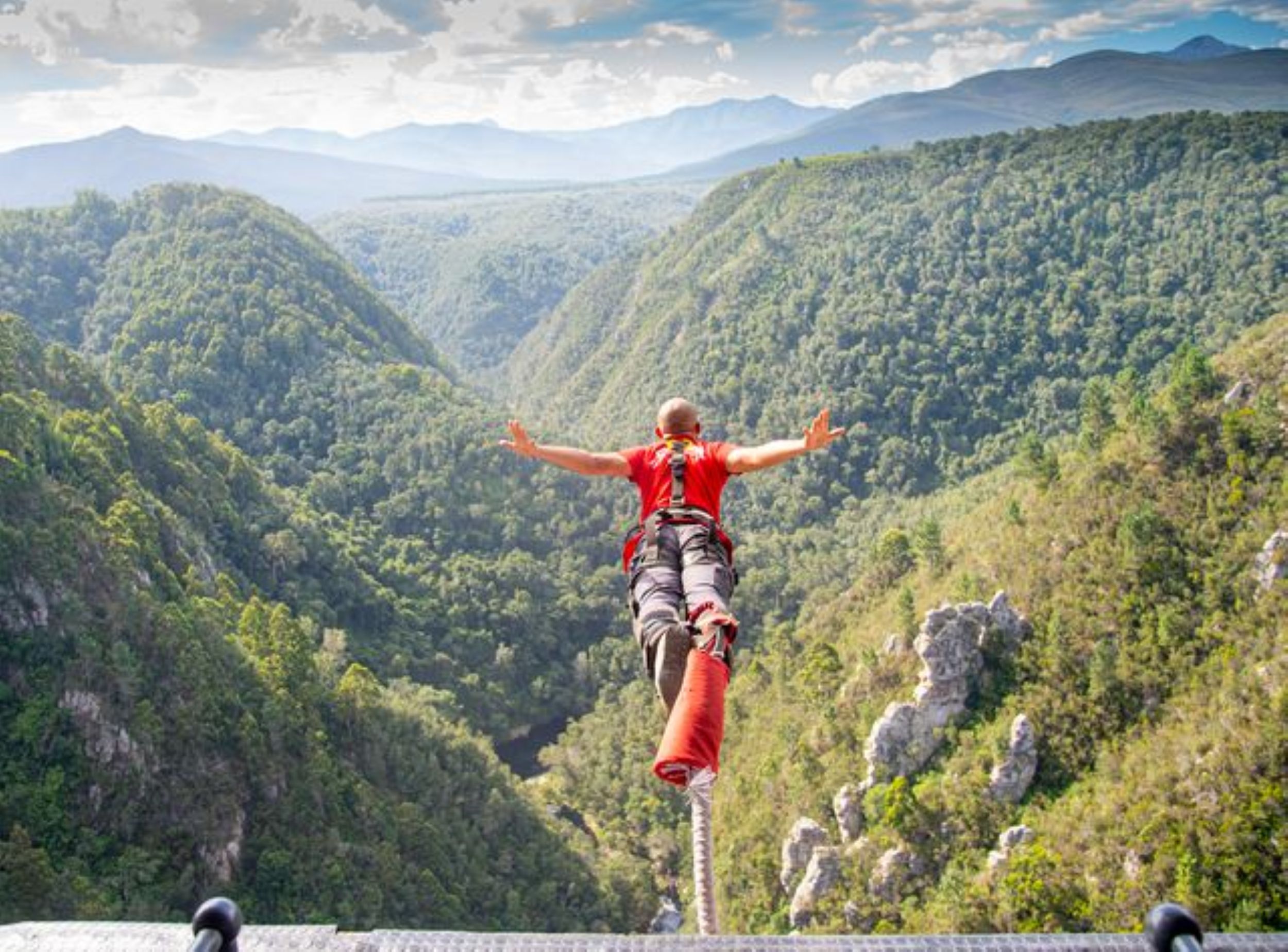 Опыт банджи, Zipline и Skywalk в Западно-Капской провинции