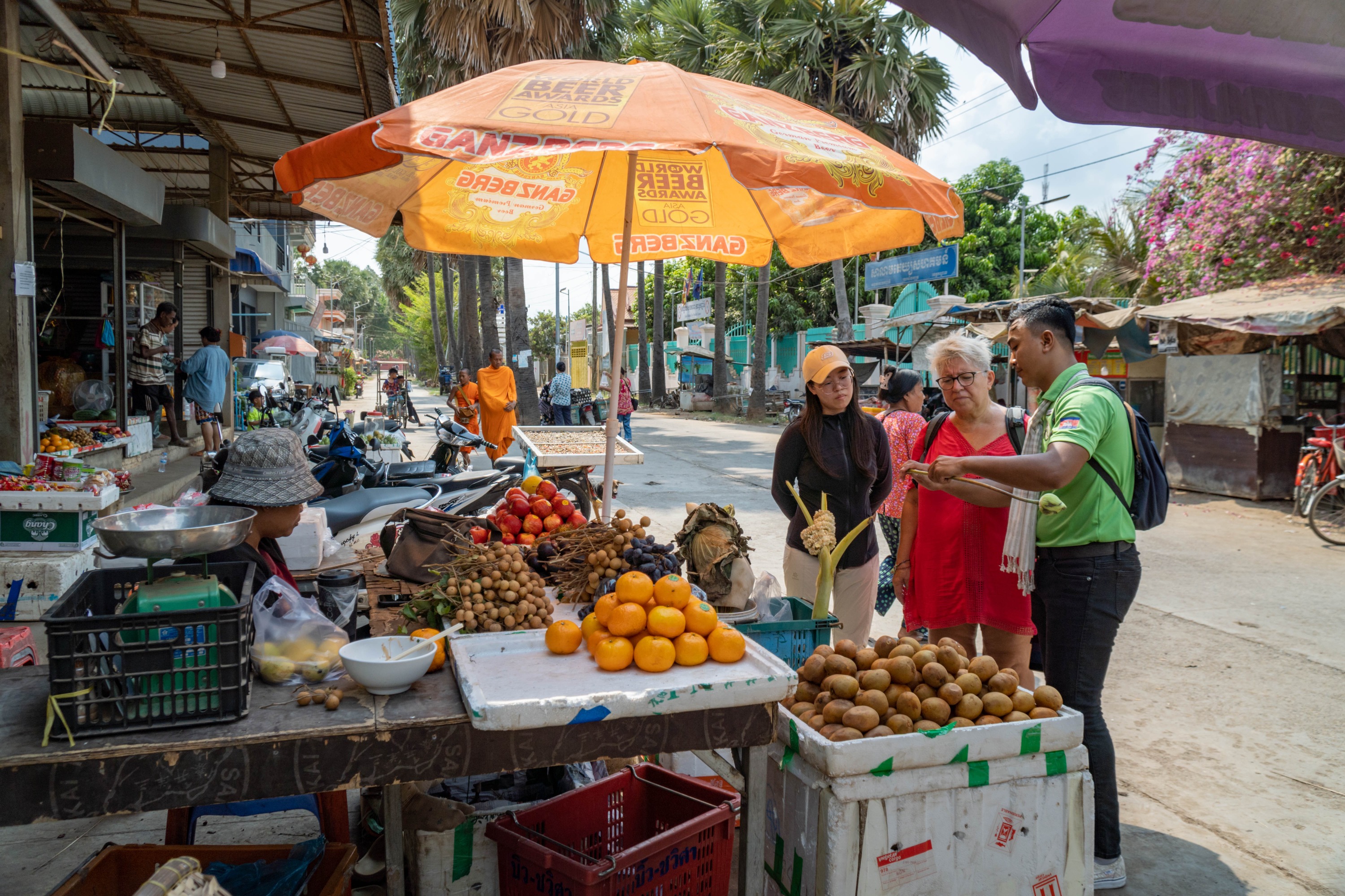 Phnom Penh Silk Island Sunset Haft Day Vespa Tour