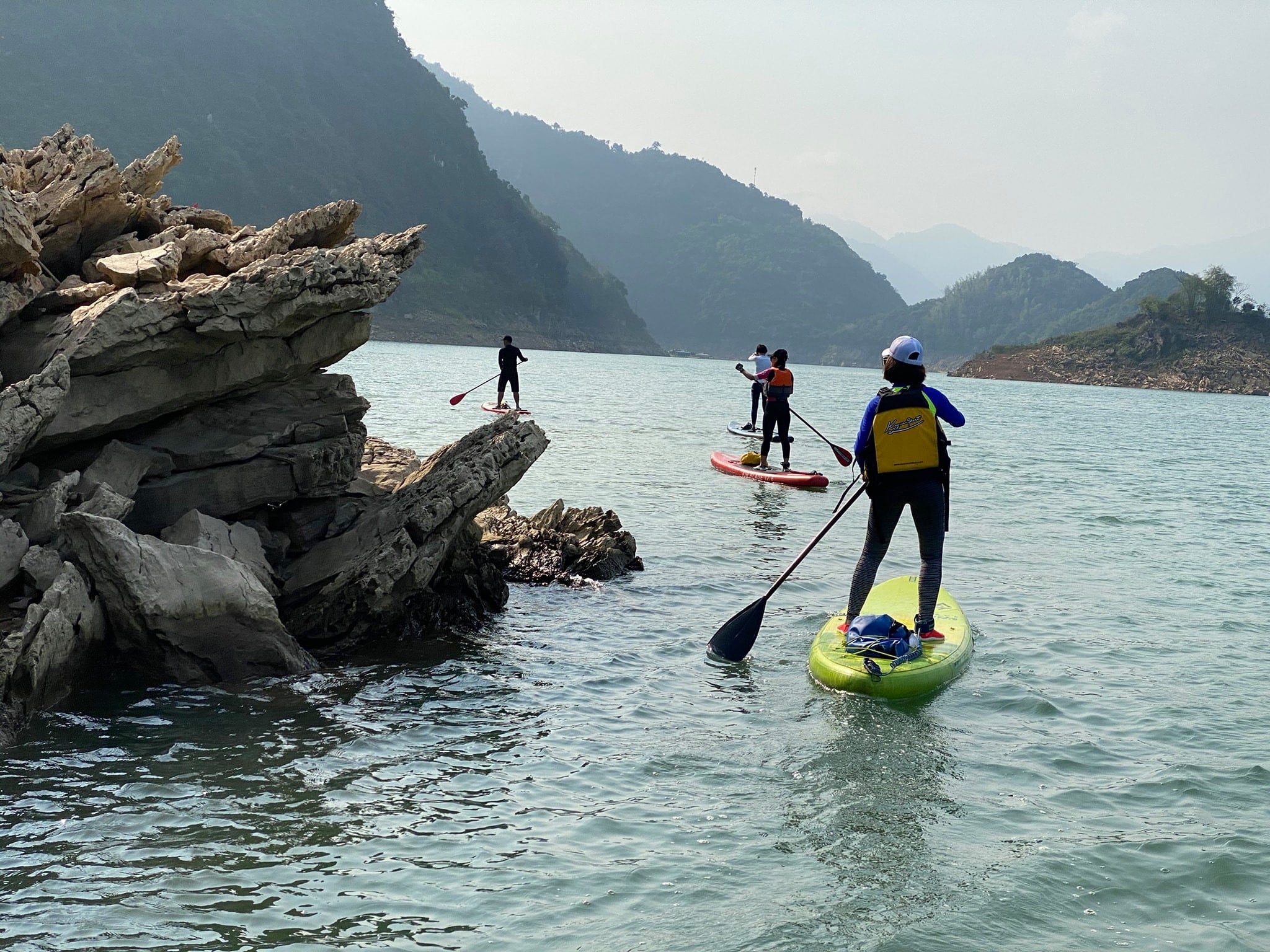 河內和平湖 Ba Khan 灣SUP立槳一日探索之旅