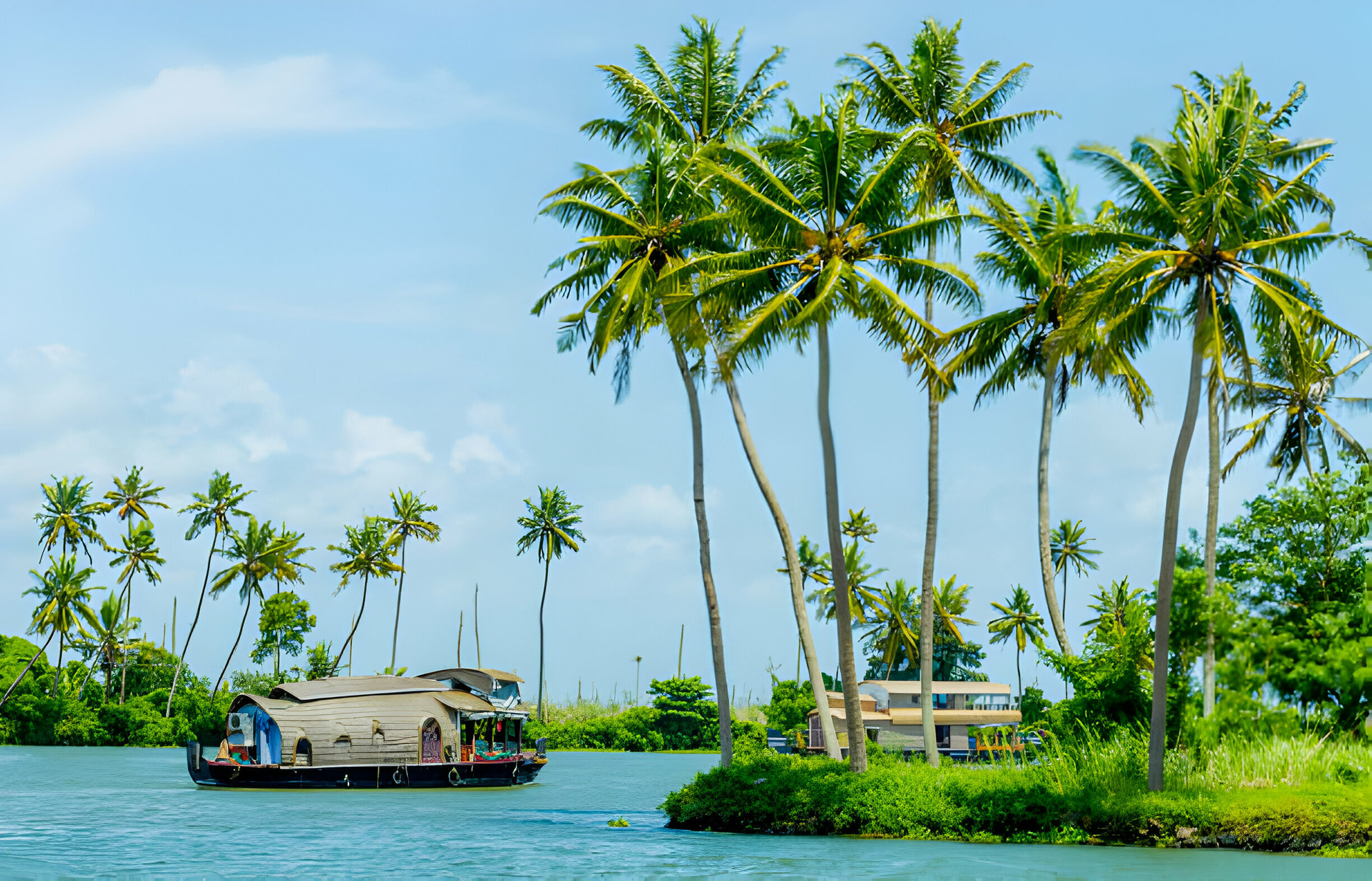 Day Tour of Alleppey House Boat from Cochin