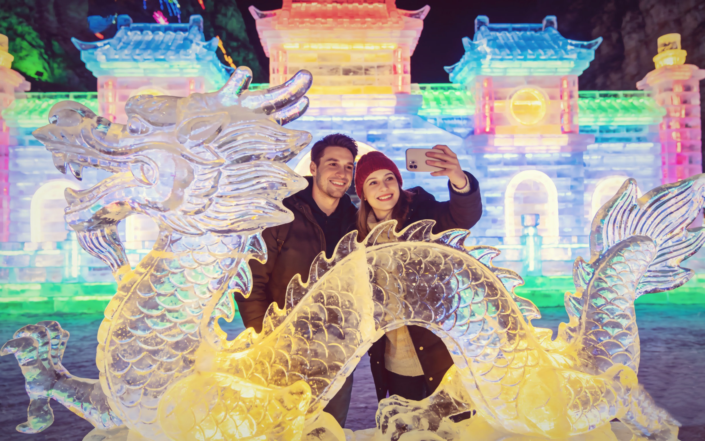  [Winter Only] Beijing Longqing Gorge Ice  Private Day Tour