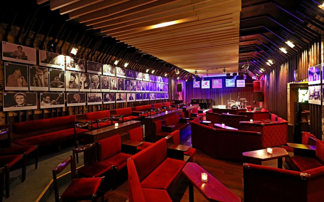 Experience a night of legendary jazz, velvet seats, and classic charm
