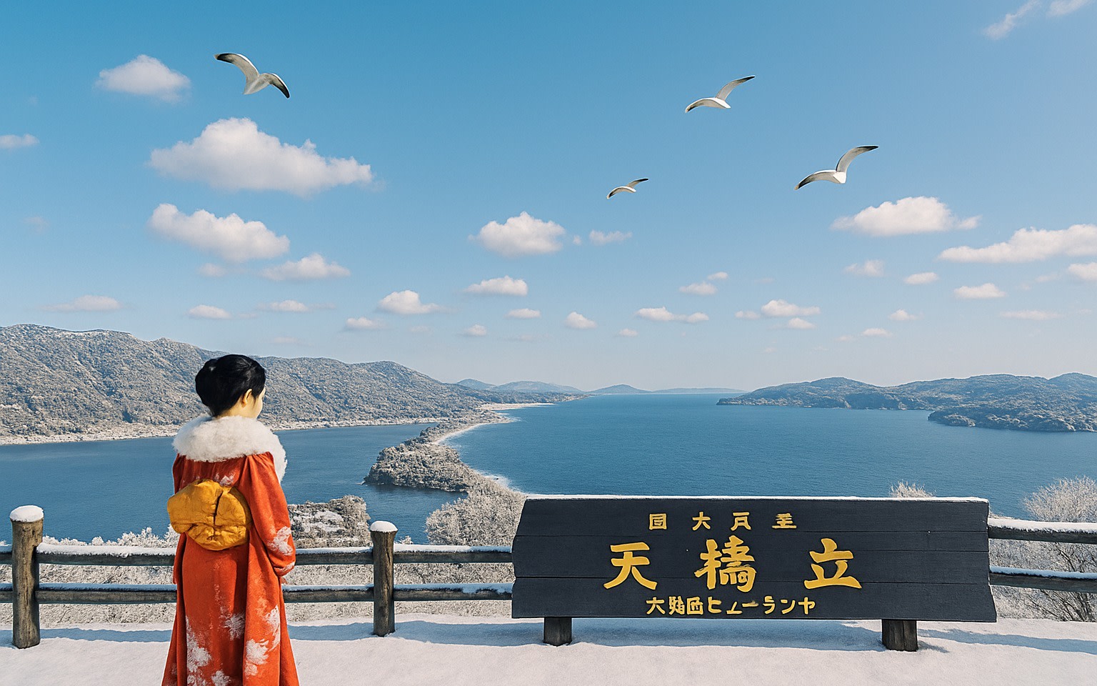 Amanohashidate & Ine no Funaya Boat Houses & Ine Bay Day Tour from Japan's Three Great Views (From Osaka or Kyoto)