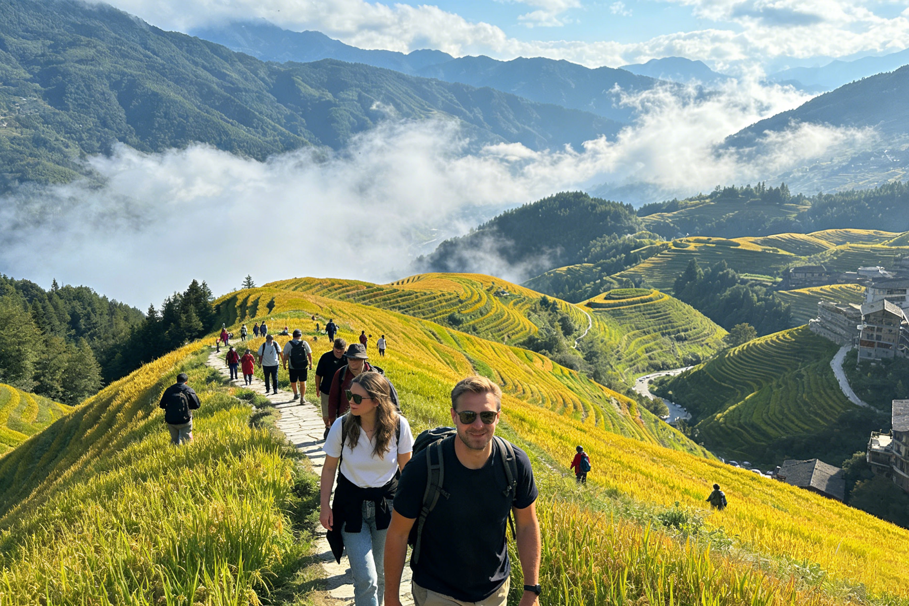 Guilin's landscape is the best in the world - Guilin Longji Rice Terraces one-day tour (round trip from Guilin city)