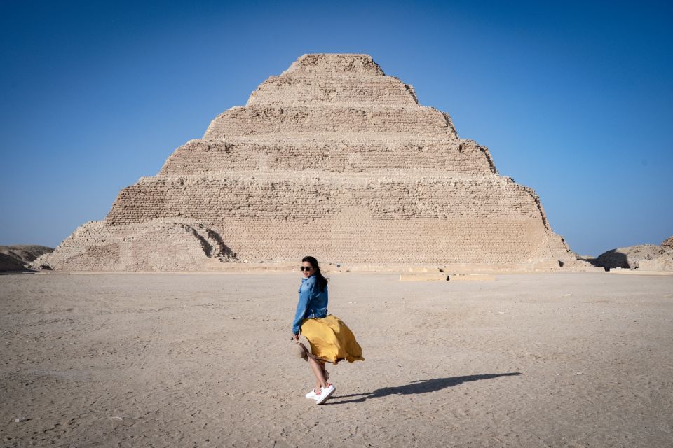 從開羅出發：吉薩金字塔、獅身人面像、薩卡拉和孟菲斯之旅