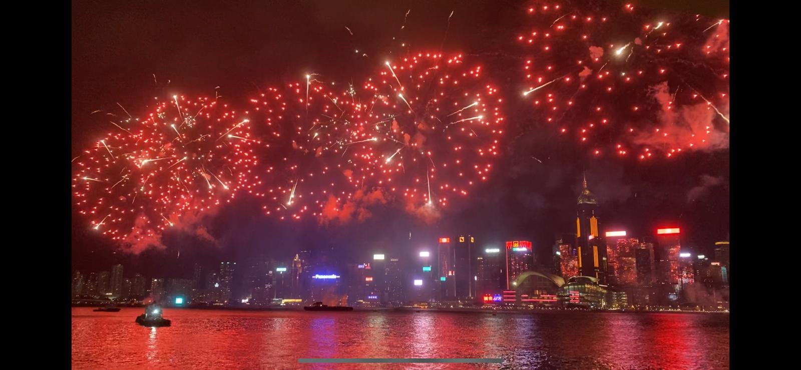New Year's Eve Fireworks Display Onshore Viewing Area | Tsim Sha Tsui Star Ferry Pier/Wan Chai Pier Rooftop Harbour Tour Waiting Area