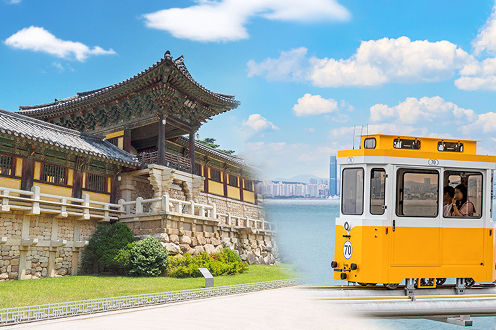 海雲臺藍線公園 & Gyeongju-si導覽一日遊