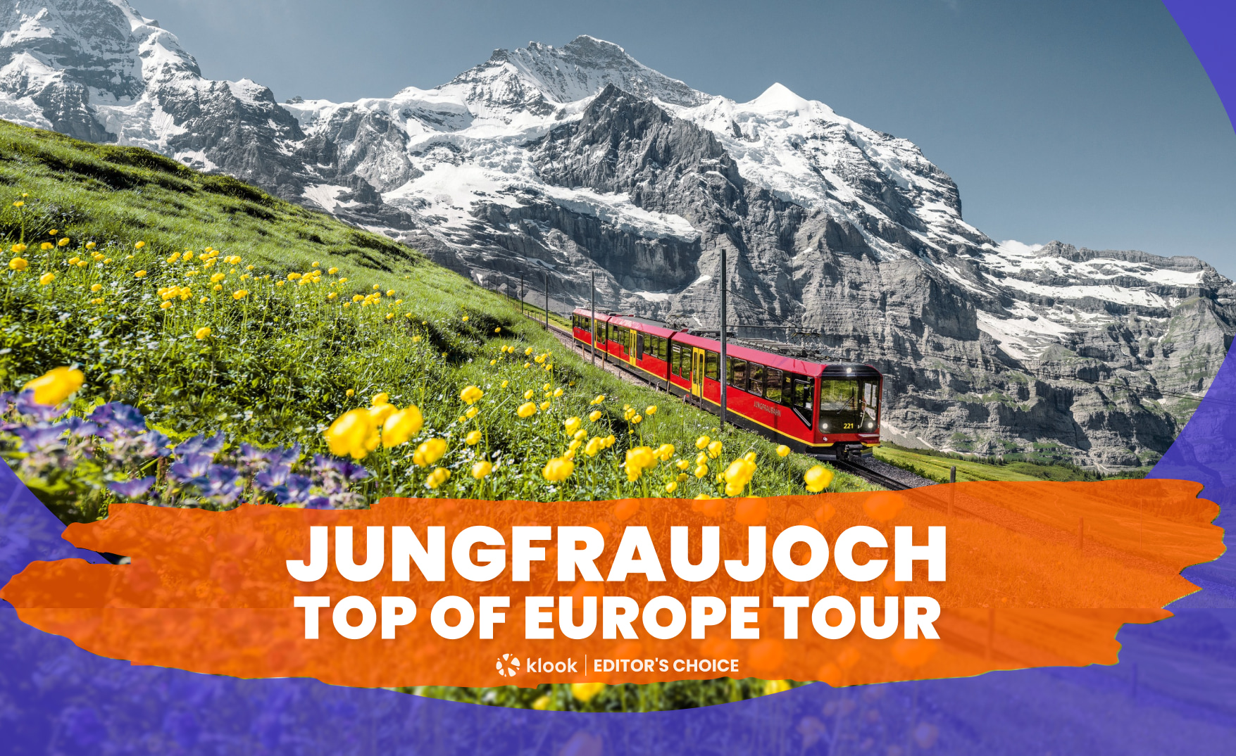 Combo: Swiss Travel Pass, Jungfraujoch Tour & Interlaken Paragliding