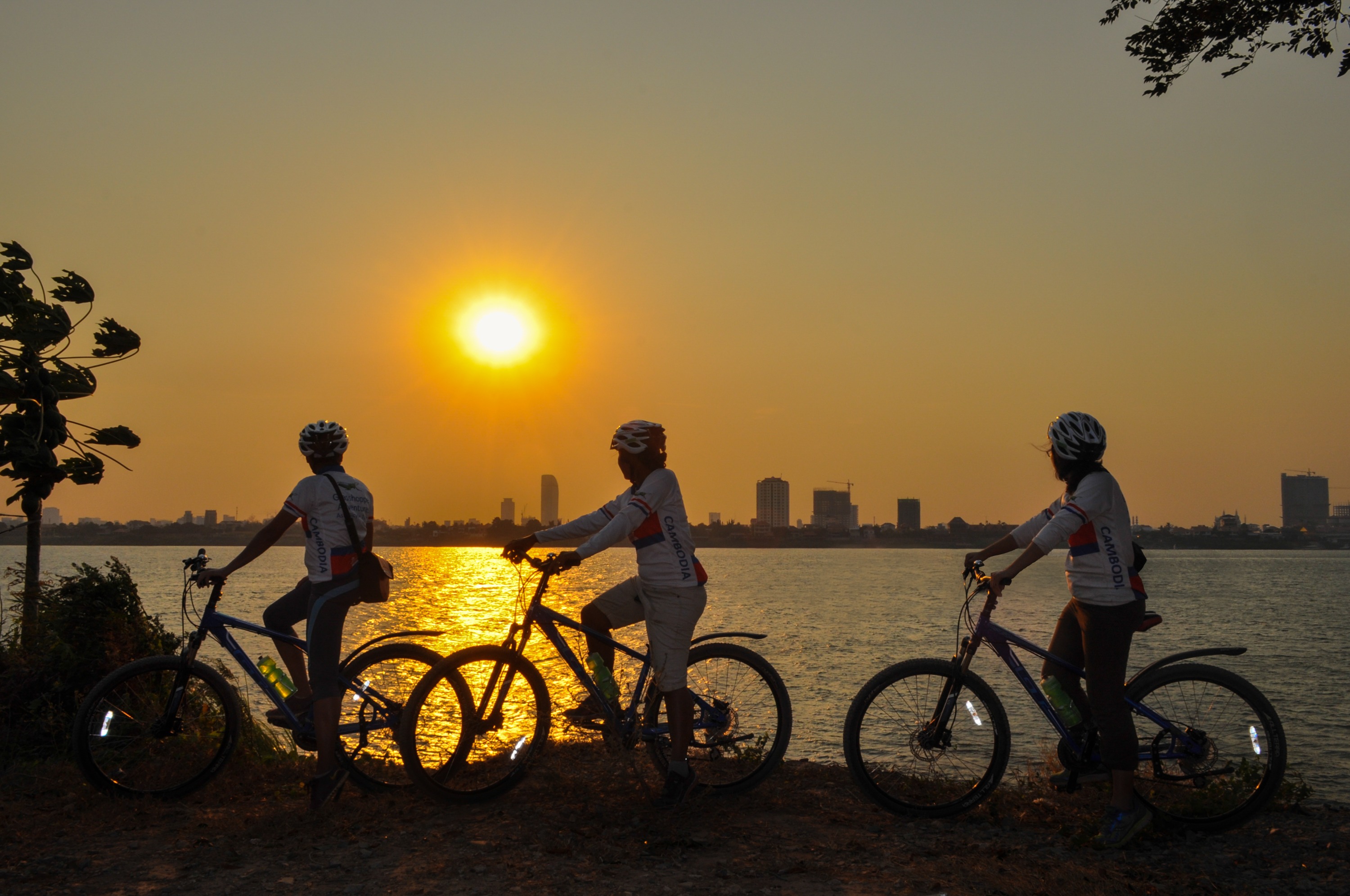 Mekong Island Cycling Tour from Phnom Penh