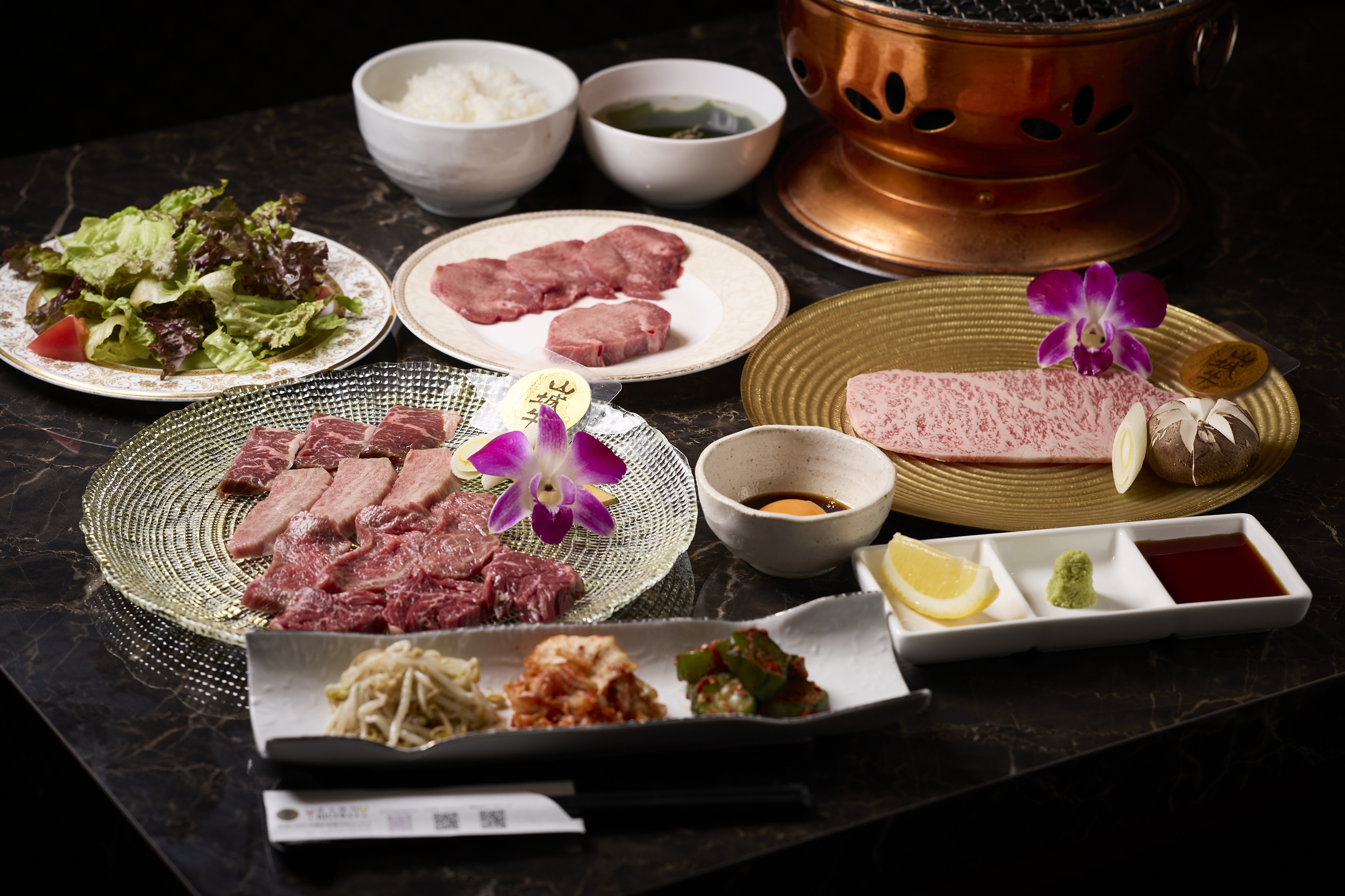 那霸 炭火焼肉 Bistro 山城牛 晚餐限定套餐 沖繩那霸松山店