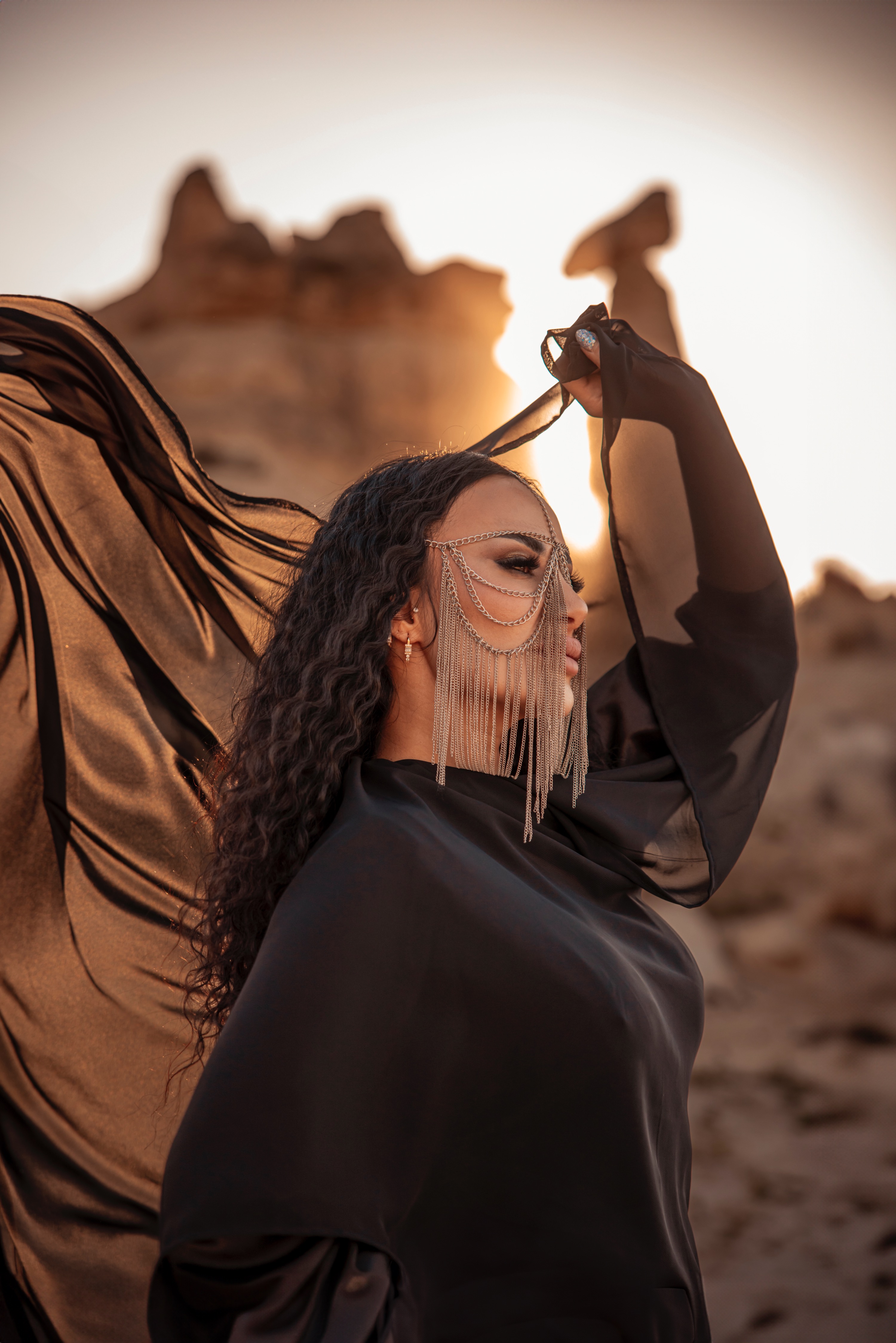 Professional Arabian photoshoot experience in Cappadocia