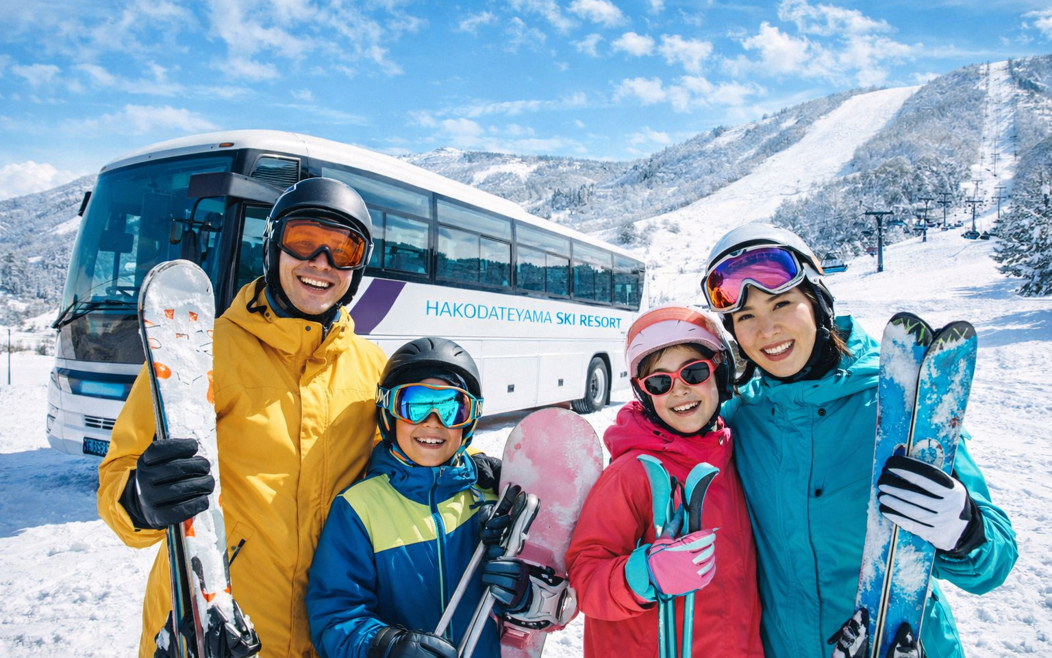 Biwako Hakodateyama Ski Resort One-day Ski Tour