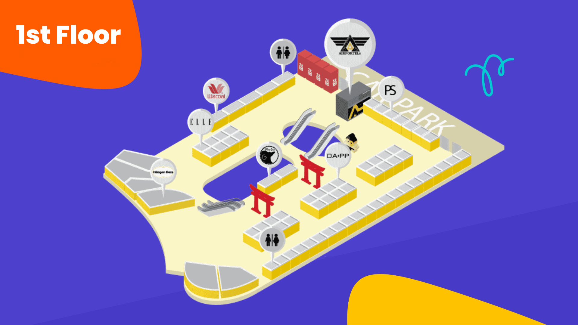 airportels at terminal 21