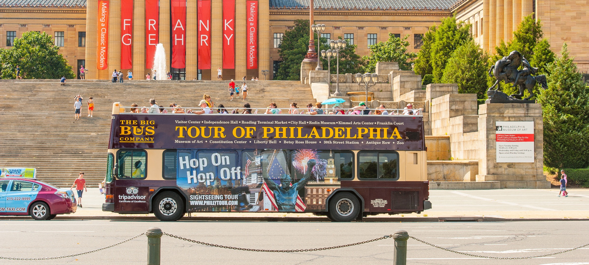 費城Big Bus隨上隨下觀光巴士（敞篷）