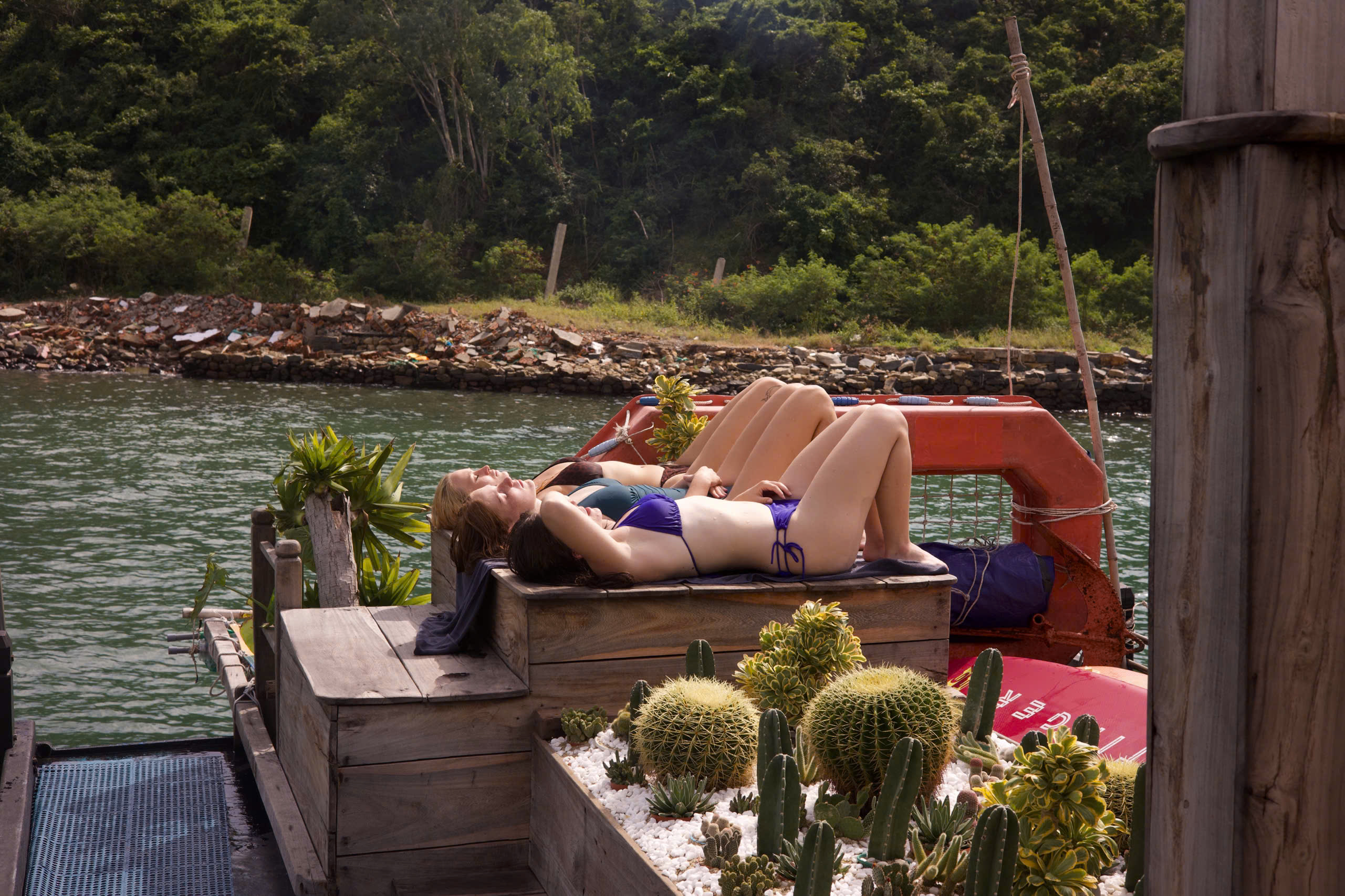 在乘船旅行期間與旅客共享的歡樂時光 在乘船旅行期間與旅客共享的歡樂時光