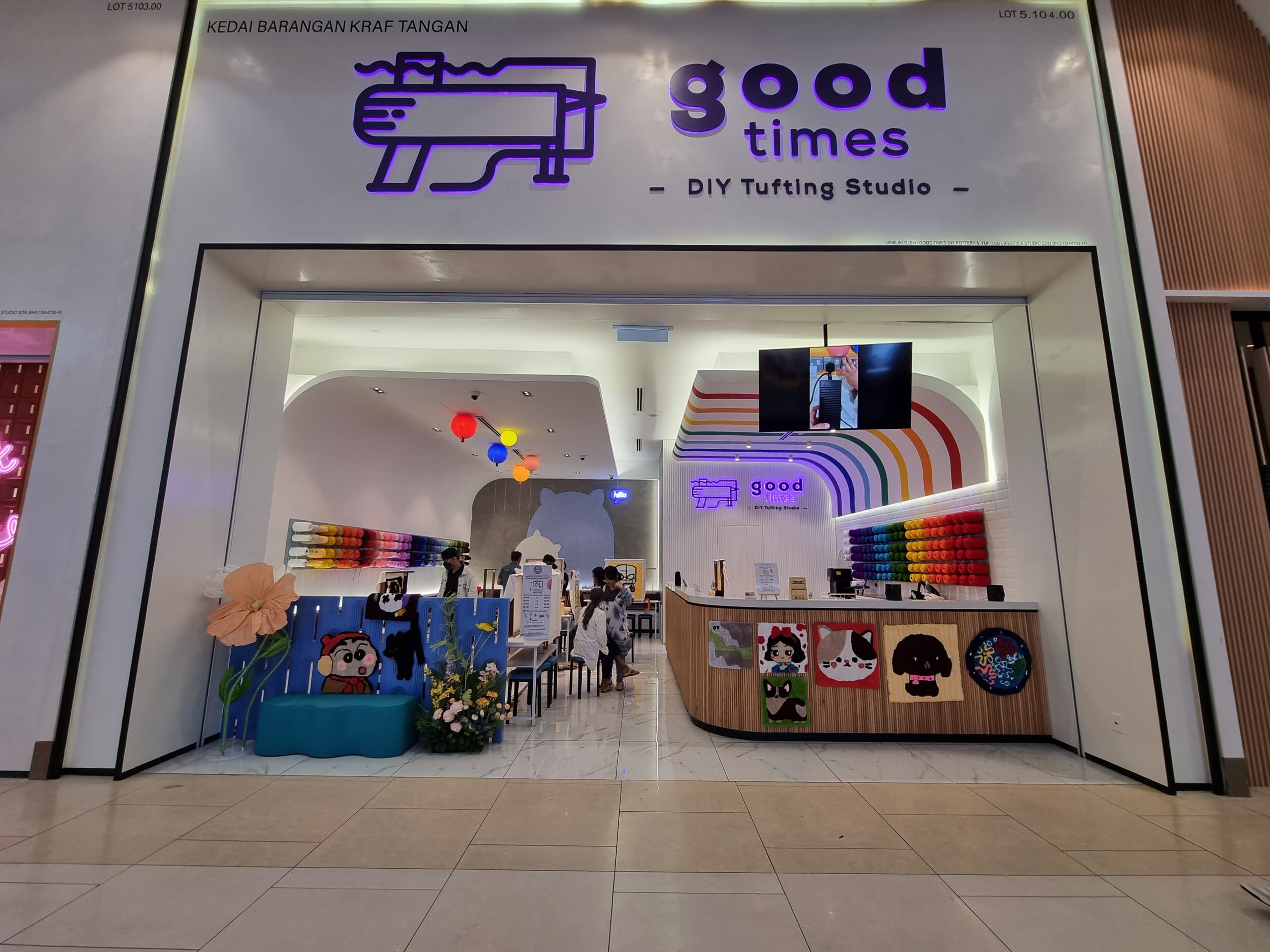 吉隆坡簇絨裝飾品製作體驗（Good Times提供）