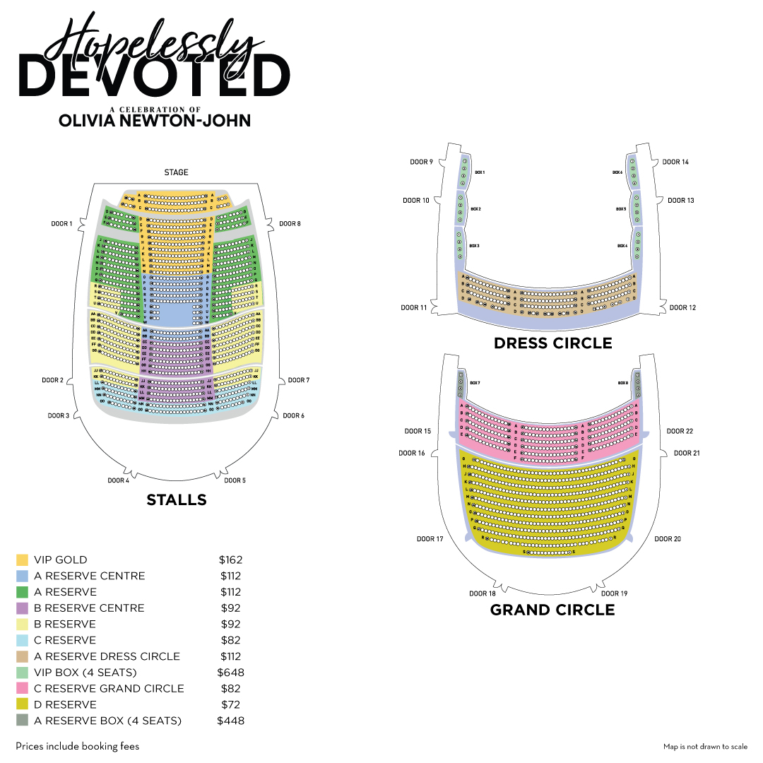 Hopelessly Devoted: A Celebration of Olivia Newton-John at Sands Theatre, Marina Bay Sands