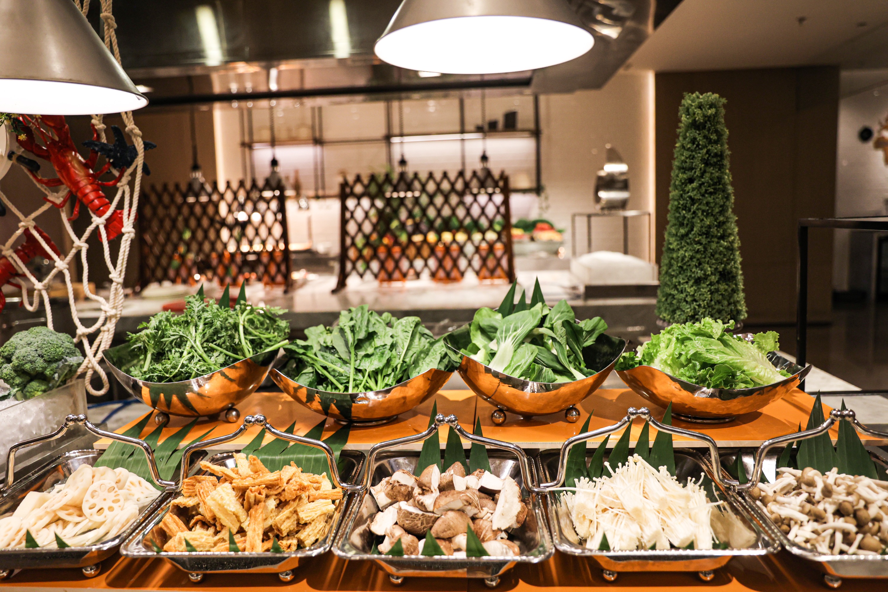 Buffet dinner