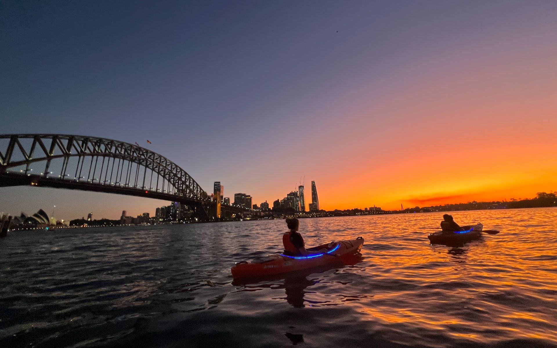 Sunset Kayak Tour in Sydney