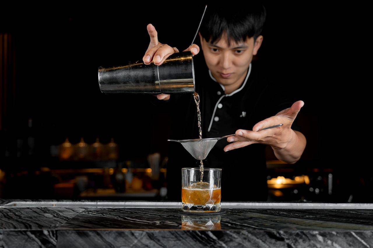 曼谷皇后公園萬豪酒店Teeshot酒吧