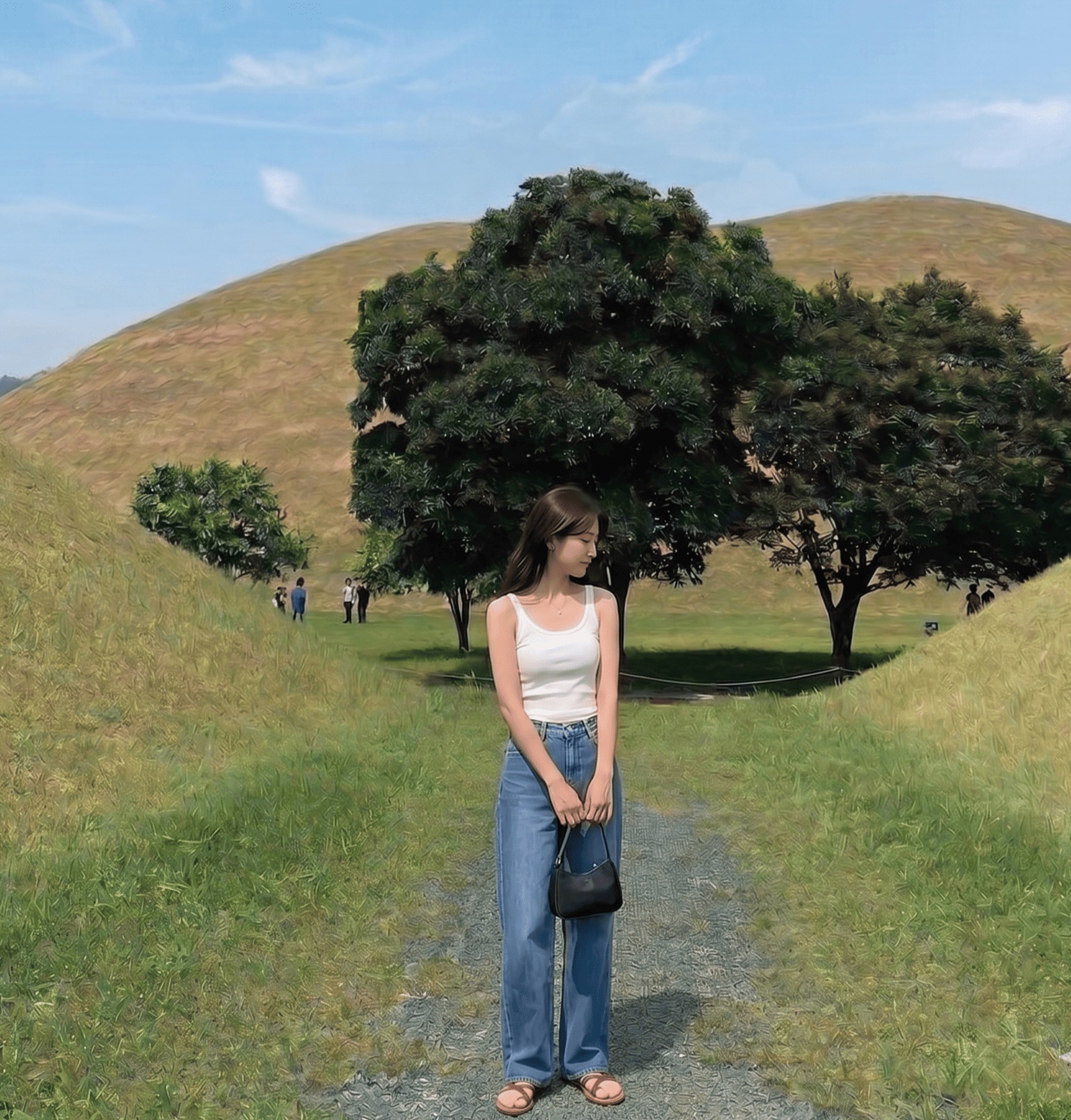 大陵苑:走進新羅王朝的神秘皇室遺產。 大陵苑:走進新羅王朝的神秘皇室遺產。