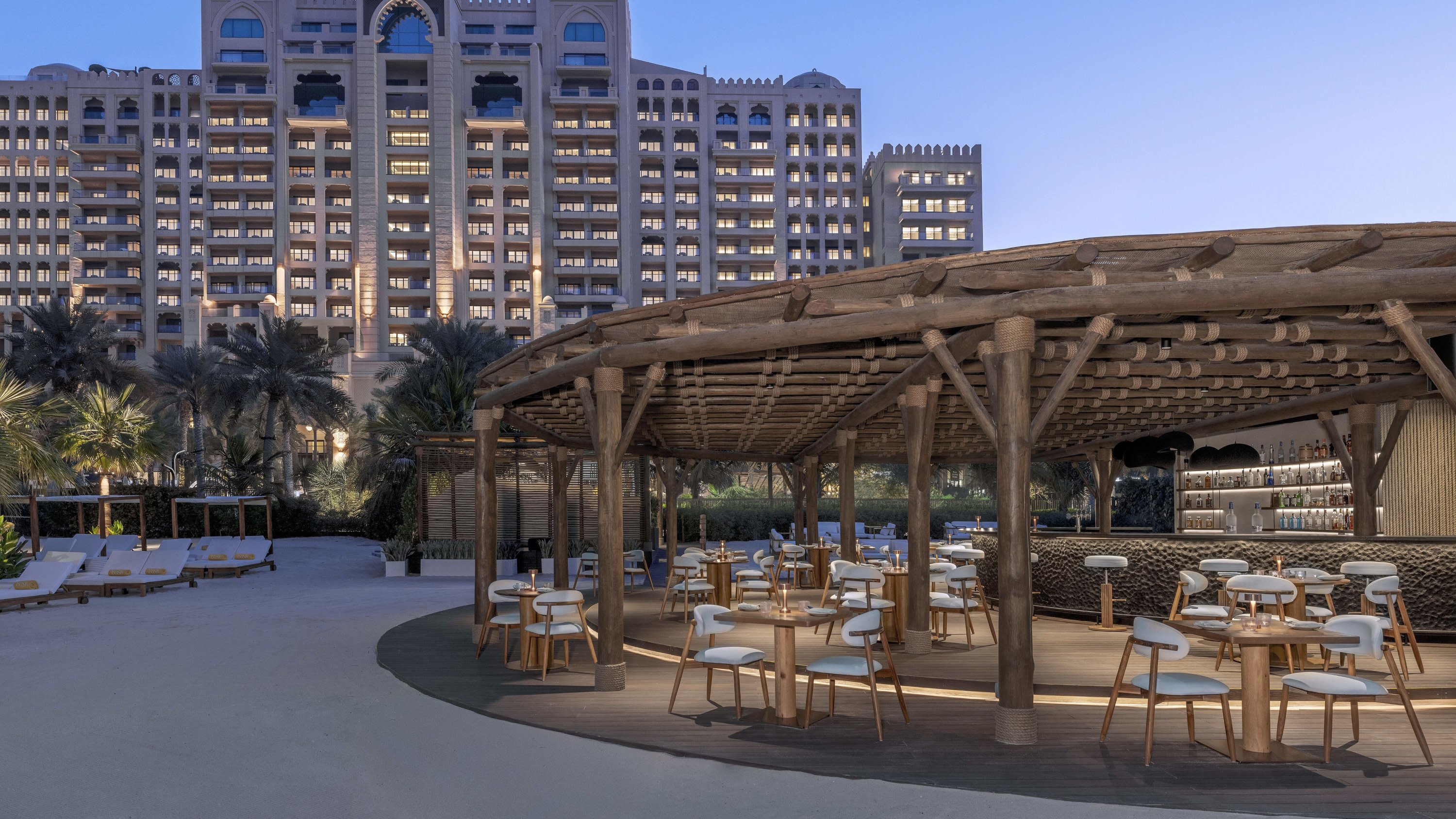 Fairmont the Palm pool and beach access in Dubai