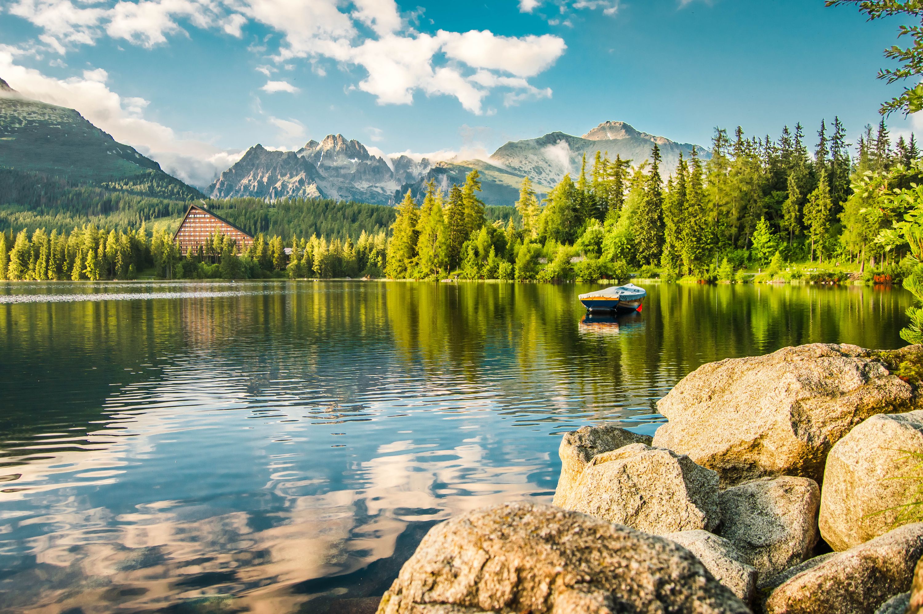From Vienna: High Tatras, Čičmany & Bojnice Palace Guided Day Tour