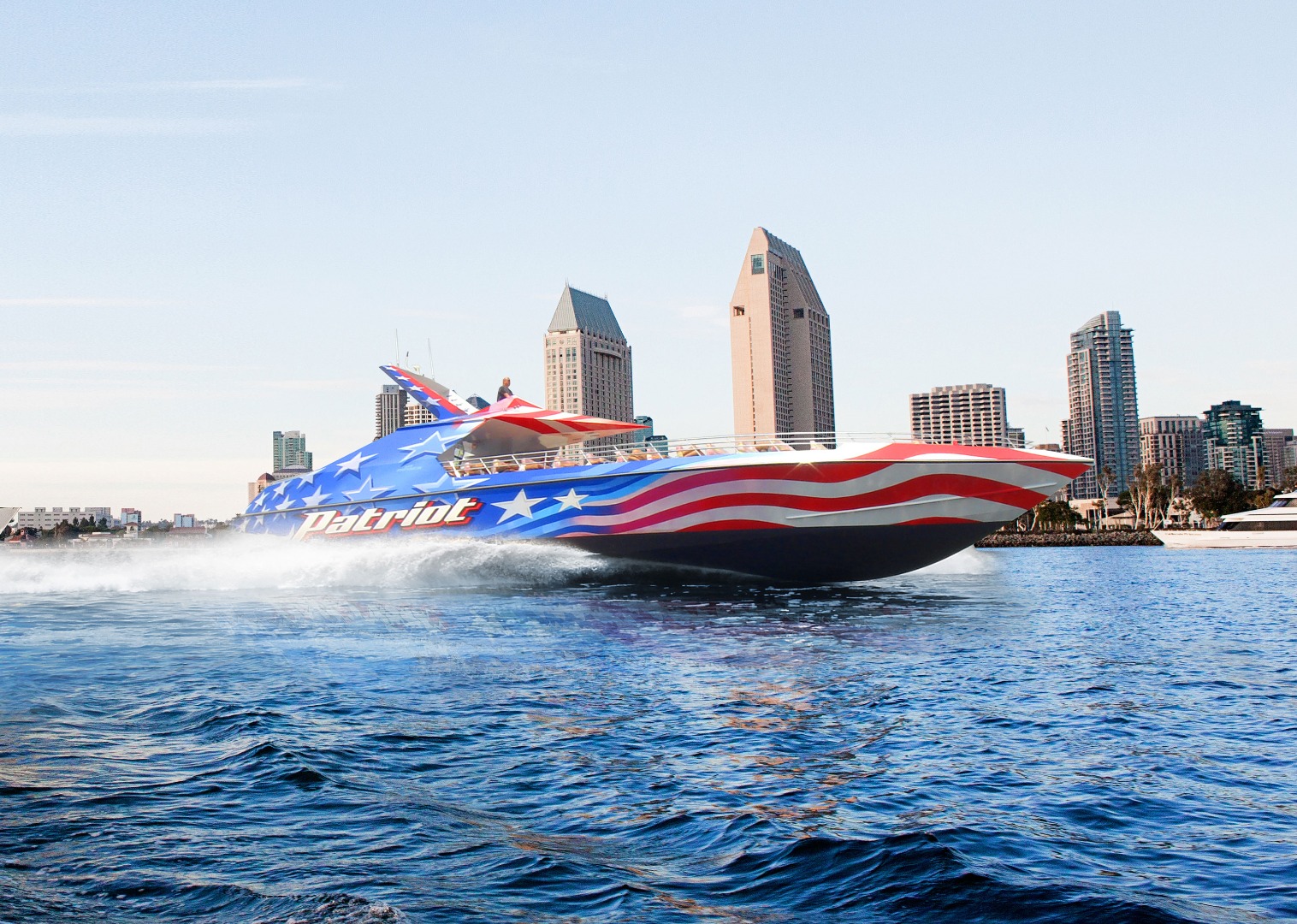 Patriot Jet Boat Thrill Ride Experience in San Diego